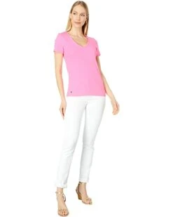 Top 10 ✨ Lilly Pulitzer Halee V-Neck Top | 🥰 Shirts & Tops 😍 -Cheap Lilly Pulitzer Store 51HMucVtaSL. AC SR736920