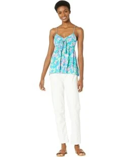 Hot Sale 😍 Lilly Pulitzer Cadie Cami | Shirts & Tops 🛒 -Cheap Lilly Pulitzer Store 614Iz1zvChL. AC SR736920