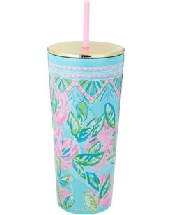 Best Sale ✨ Lilly Pulitzer Tumbler with Straw | Dining 🧨 -Cheap Lilly Pulitzer Store 618WcmTOeAL. AC SR736920