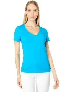 Top 10 ✨ Lilly Pulitzer Halee V-Neck Top | 🥰 Shirts & Tops 😍 -Cheap Lilly Pulitzer Store 61IEC4S1CL. AC SR736920