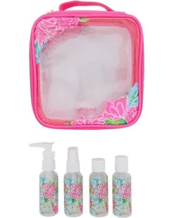 Budget ⭐ Lilly Pulitzer Travel Bottle Set | Bag and Travel Accessories 🔥