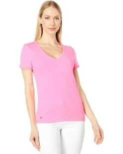 Top 10 ✨ Lilly Pulitzer Halee V-Neck Top | 🥰 Shirts & Tops 😍