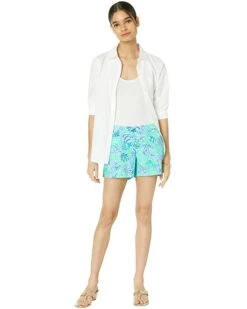 Flash Sale ✨ Lilly Pulitzer Ocean View Shorts ⭐ -Cheap Lilly Pulitzer Store 61qfCBee7LL. AC SR736920