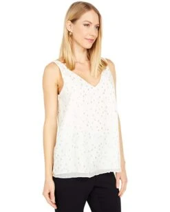 Flash Sale 🎁 Lilly Pulitzer Florin Silk Sleeveless V | Shirts & Tops 👍 -Cheap Lilly Pulitzer Store 716Ja87v7kL. AC SR736920