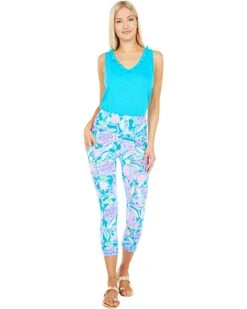 Best Pirce 🥰 Lilly Pulitzer High-Rise Crop | Pants 💯 -Cheap Lilly Pulitzer Store 71A7Pb3NJAS. AC SR736920