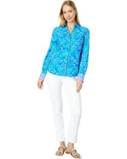 Buy ✔️ Lilly Pulitzer Marlena UPF 50+ Button-Down | Dresses 🎉 -Cheap Lilly Pulitzer Store 71AqtapE VL. AC SR736920