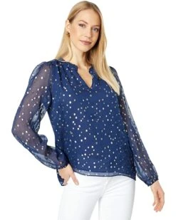 Buy ✨ Lilly Pulitzer Giana Silk Top | 👍 Shirts & Tops ✔️