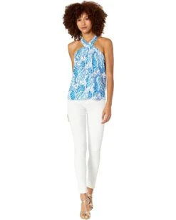 Outlet 💯 Lilly Pulitzer Rori Top | Shirts & Tops ⌛ -Cheap Lilly Pulitzer Store 71KCkeZskBL. AC SR736920
