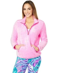 Best reviews of ✨ Lilly Pulitzer Skipper Sherpa Popover | 😀 Coats & Outerwear ⭐