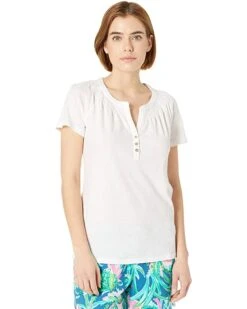 Discount 🥰 Lilly Pulitzer Short Sleeve Essie Top | Shirts & Tops 🎉 -Cheap Lilly Pulitzer Store 71R91s1533L. AC SR736920