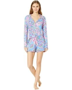 Discount 💯 Lilly Pulitzer Ruffle PJ Knit Shorts | Sleepwear 🤩 -Cheap Lilly Pulitzer Store 71UyYzr1CwL. AC SR736920