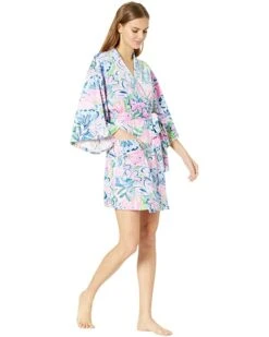 Deals 🛒 Lilly Pulitzer Elaine Velour Robe | Sleepwear ✔️ -Cheap Lilly Pulitzer Store 71gLadH2deL. AC SR736920
