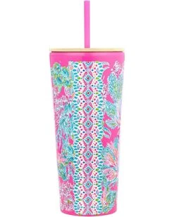 Best deal 💯 Lilly Pulitzer Tumbler with Straw | Dining 🌟 -Cheap Lilly Pulitzer Store 71j6Yxh Y7L. AC SR736920