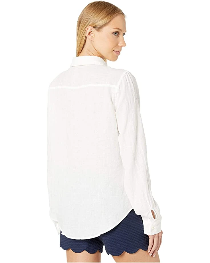 Best Sale 🧨 Lilly Pulitzer Sea View Button Down | Shirts & Tops 🥰 3 Best Sale 🧨 Lilly Pulitzer Sea View Button Down | Shirts & Tops 🥰 - Image 3