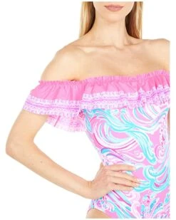 Brand new 🥰 Lilly Pulitzer Fiesta One-Piece | Swimwear ⌛ -Cheap Lilly Pulitzer Store 71wj3pQ2 S. AC SR736920