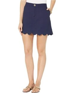 Cheapest 🎉 Lilly Pulitzer Colette Scallop Hem Skort | 😍 Skirts ⭐