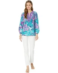Promo ✨ Lilly Pulitzer Coretta Tunic | Shirts & Tops 🎁 -Cheap Lilly Pulitzer Store 71z8c2Z03L. AC SR736920