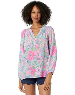 Wholesale ⌛ Lilly Pulitzer Elsa Top | 💯 Shirts & Tops 😍 -Cheap Lilly Pulitzer Store 816f3onAMvS. AC SR736920