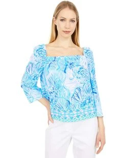Deals 🧨 Lilly Pulitzer Lizzie Top | Shirts & Tops ❤️