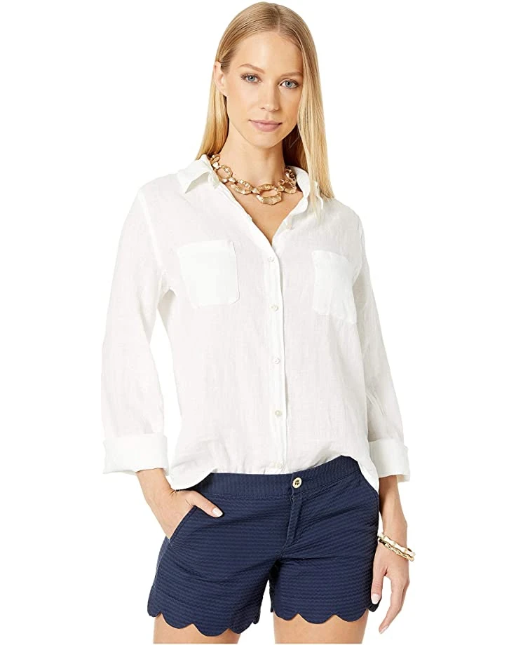 Best Sale 🧨 Lilly Pulitzer Sea View Button Down | Shirts & Tops 🥰 1 Best Sale 🧨 Lilly Pulitzer Sea View Button Down | Shirts & Tops 🥰