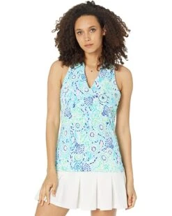 Outlet ✨ Lilly Pulitzer Lakelyn Bra Polo UPF 50+ | Shirts & Tops 👍