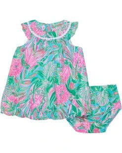 Hot Sale 😀 Lilly Pulitzer Kids Paloma Bubble Dress (Infant) | 🥰 Dresses ✨