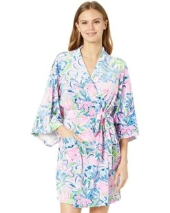 Deals 🛒 Lilly Pulitzer Elaine Velour Robe | Sleepwear ✔️