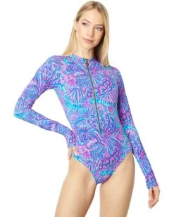 Cheapest ✨ Lilly Pulitzer Randee Rashguard One-Piece | Swimwear 🌟