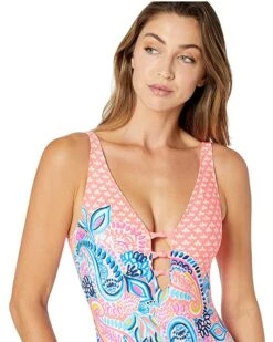 Best deal ⌛ Lilly Pulitzer Jaspen One-Piece | Swimwear 🌟 -Cheap Lilly Pulitzer Store 81NNCHlW1eS. AC SR736920