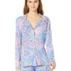 Outlet ⌛ Lilly Pulitzer Pj Knit Long Sleeve Button-Up Top | Sleepwear 🛒