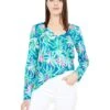 Deals ✨ Lilly Pulitzer Etta Long Sleeve Top | 😀 Shirts & Tops ⭐