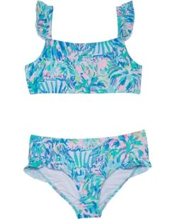 Promo 🔔 Lilly Pulitzer Kids Giana UPF 50+ Bikini (Toddler/Little Kids/Big Kids) | Swimwear ⌛