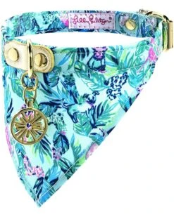 Outlet 😉 Lilly Pulitzer Collar with Bandana | Pet Leashes and Harnesses ❤️