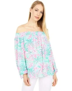 Best Sale ❤️ Lilly Pulitzer Maryellen Top | 👍 Shirts & Tops ✨