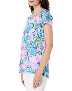 Best reviews of ⌛ Lilly Pulitzer Etta Scoop Neck | 🤩 Shirts & Tops 🛒 -Cheap Lilly Pulitzer Store 81gittkG9TL. AC SR736920
