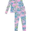New 🥰 Lilly Pulitzer Kids Sammy Pajama Set (Toddler/Little Kids/Big Kids) | Sleepwear 😉