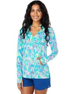 Deals ❤️ Lilly Pulitzer Cassi UPF 50+ Popover | Swimwear ✔️