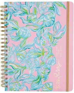 Cheap ✨ Lilly Pulitzer Jumbo 2021-2022 Planner Daily Weekly Monthly, Hardcover Agenda Dated Aug 2021 - Dec 2022, 17 Month Calendar with Notes Pages, Stickers, Pocket, & Laminated Dividers, Cabana Cocktail | Office & School Supplies 😀 -Cheap Lilly Pulitzer Store 81pOghhE37L. AC SR736920