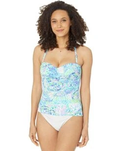 Promo 🔔 Lilly Pulitzer Flamenco Tankini Top | Swimwear 👍 -Cheap Lilly Pulitzer Store 81r4u mQUhL. AC SR736920
