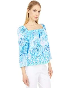 Deals 🧨 Lilly Pulitzer Lizzie Top | Shirts & Tops ❤️ -Cheap Lilly Pulitzer Store 81tbS2q7k L. AC SR736920