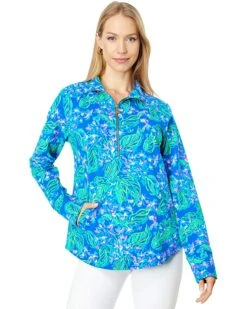 Discount 😀 Lilly Pulitzer UPF 50+ Skipper Popover | Coats & Outerwear 🎉
