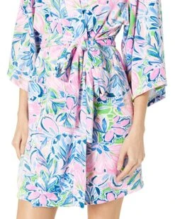 Deals 🛒 Lilly Pulitzer Elaine Velour Robe | Sleepwear ✔️ -Cheap Lilly Pulitzer Store 81yJyOt1YaL. AC SR736920