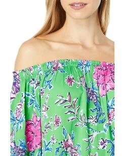 Best Sale 🥰 Lilly Pulitzer Nevie Top | Shirts & Tops ⌛ -Cheap Lilly Pulitzer Store 91TxWn5EAKL. AC SR736920