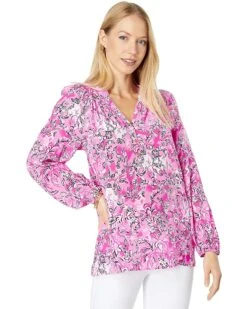 Flash Sale ✨ Lilly Pulitzer Elsa Top | 😀 Shirts & Tops ⌛ -Cheap Lilly Pulitzer Store 91fy42KmreL. AC SR736920