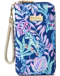 Best deal 👍 Lilly Pulitzer Tiki Palm Wristlet | Handbags 🔥